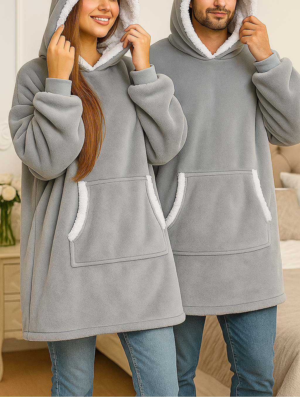 Koc kangur „CozyHood”