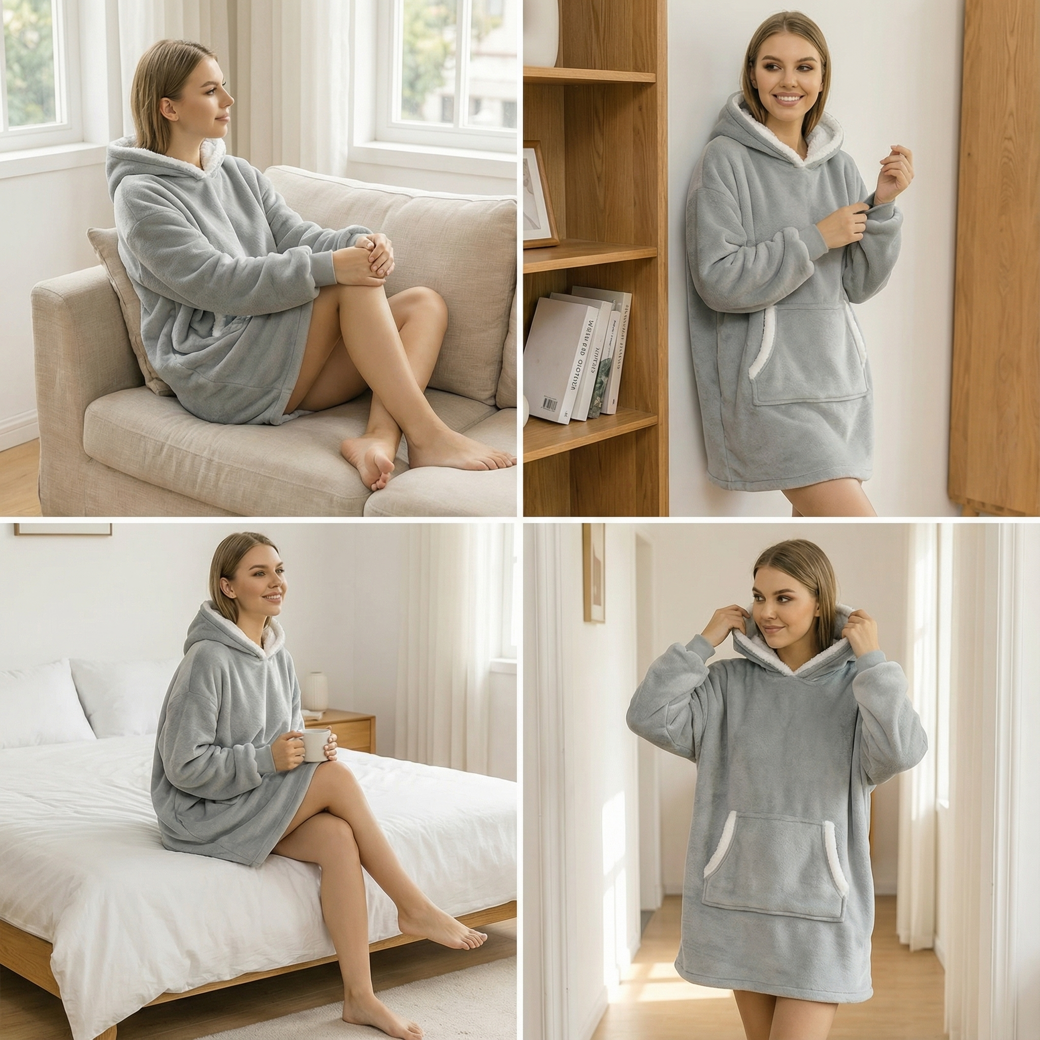 Koc kangur „CozyHood”