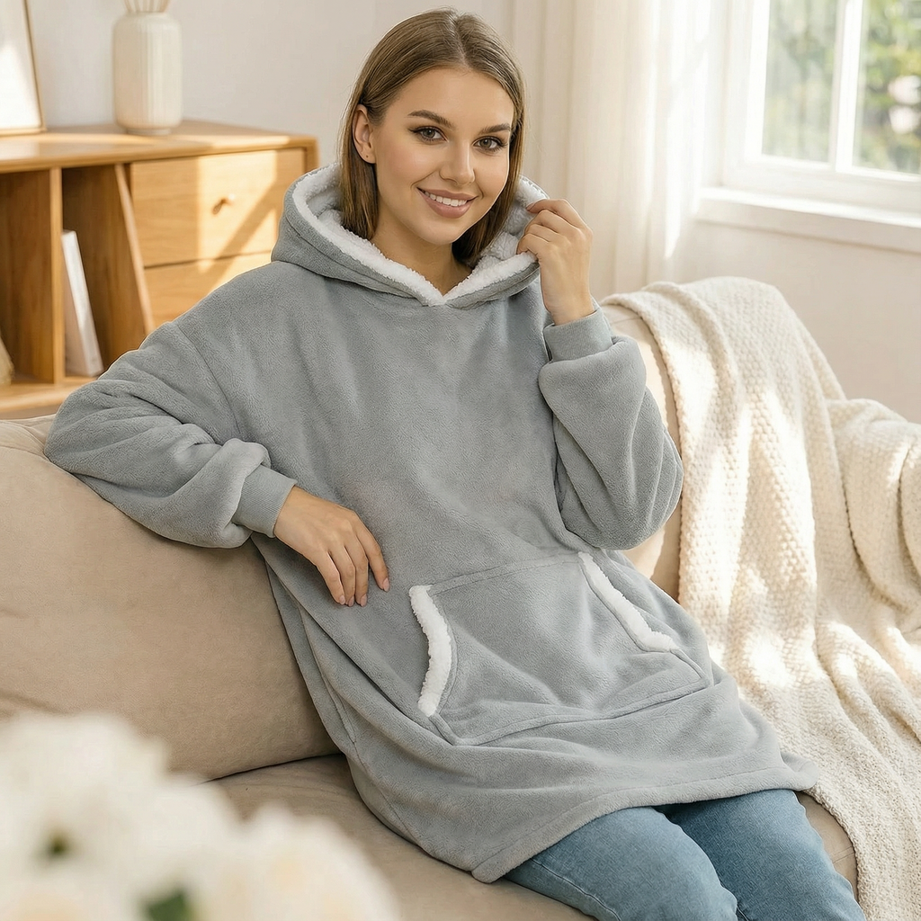 Koc kangur „CozyHood”